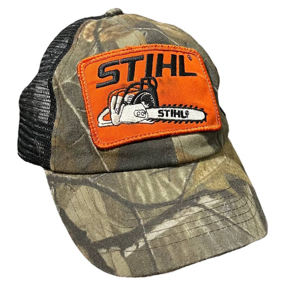 STIHL Outfitters Camouflage Hunting Strap back Hat Chainsaw Outdoors